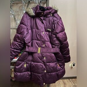 Coogi Purple size 3X long winter coat